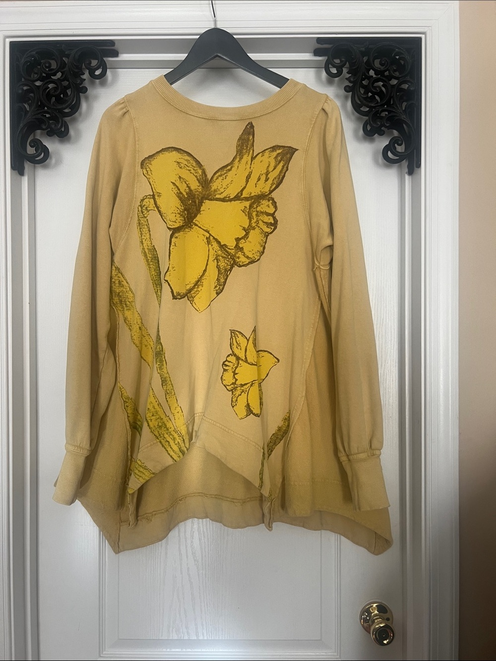 FREE PEOPLE Sweat Mini Tunic Dress